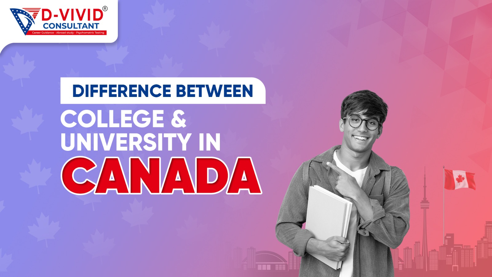 What is the difference between college and university in canada 